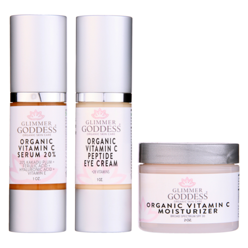 Kit Anti-Età in 3 Fasi Vitamina C Pelle Luminosa